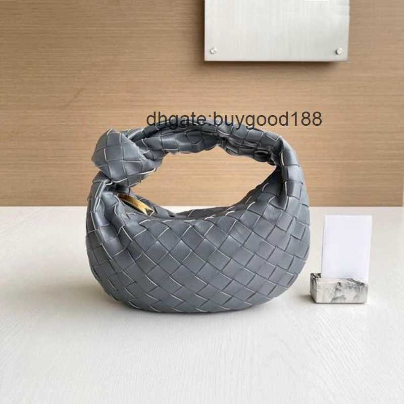 Botegss Ventss Woven Jodie Designer Bag Mulheres Designer Mini Tote Bags Candy Leather Satchel Nuvem Tricô Crochet Saddle Lady Luxury Handbag Classic Fashion Bag