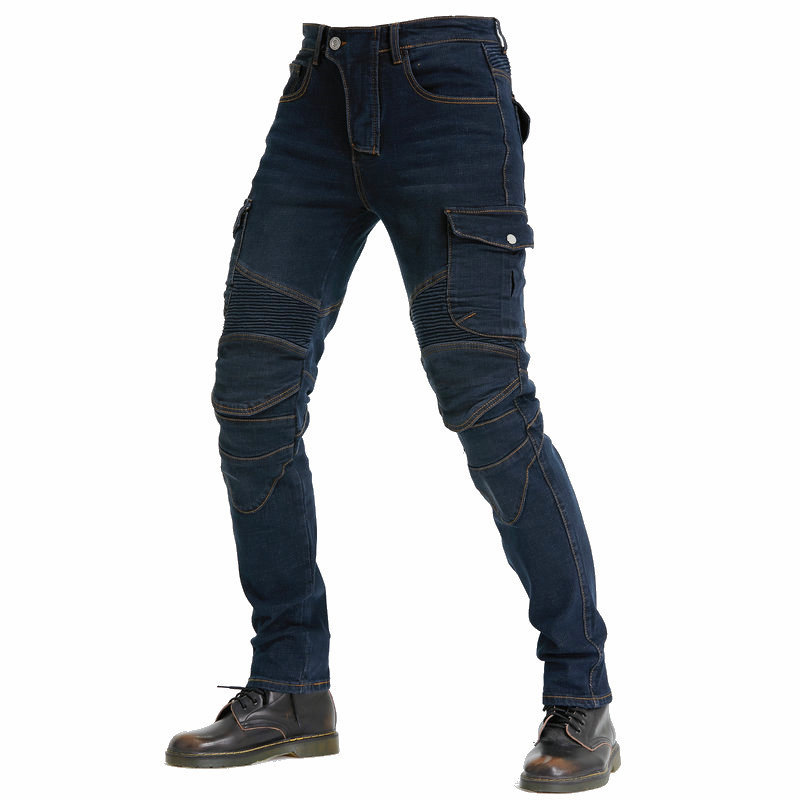 2023 Pantalons de moto classiques Hommes Moto Jeans Équipement de protection Équitation Touring Pantalons de moto Coussinets Protégez le genou Pantalon de motocross