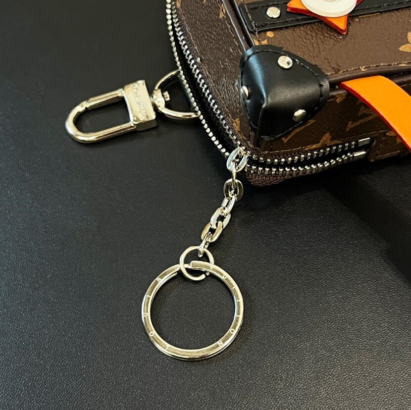 Designer Womens Key Wallets MISTER KEEPALL Bags Robot Pillow Bags Hanging Keychain Pendant Pouch Bag TRUNK Robot Box Bags Coin Purses Men Bags Totes Keyring Charms