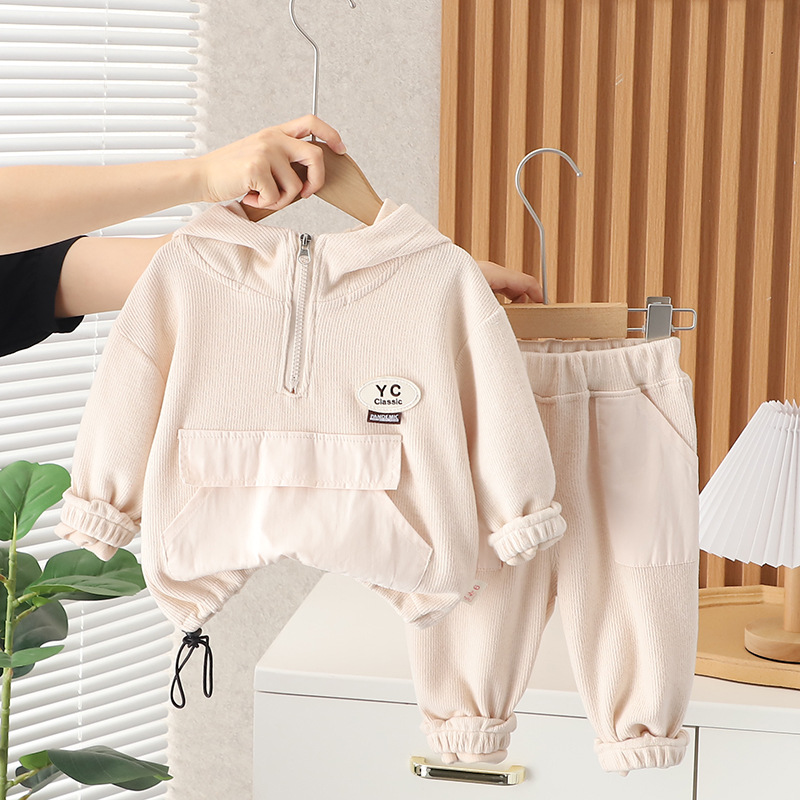 Ensemble de vêtements pour enfants garçons filles sweats à capuche pantalon bébé vêtements ensembles automne enfants survêtements 2 pièces ensemble