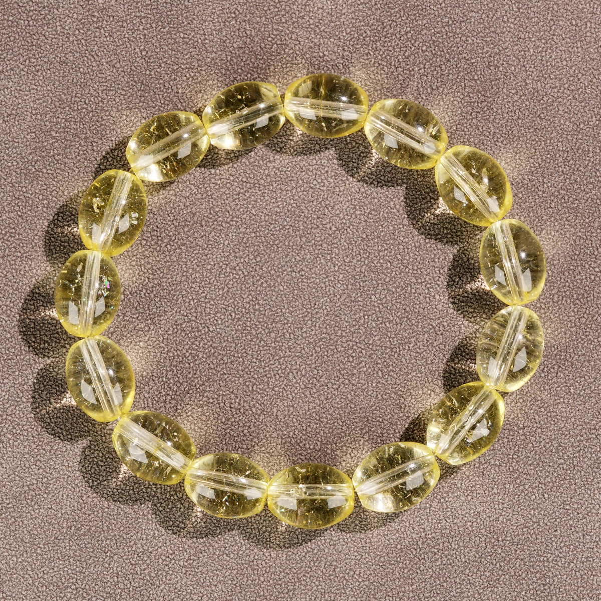 Bracelet de perles élastiques en jade de quartz doré pour unisexe Bracelets bon marché Bracelet de créateur Femme Usure quotidienne Bracelets Designer Femme Bijoux Bijoux