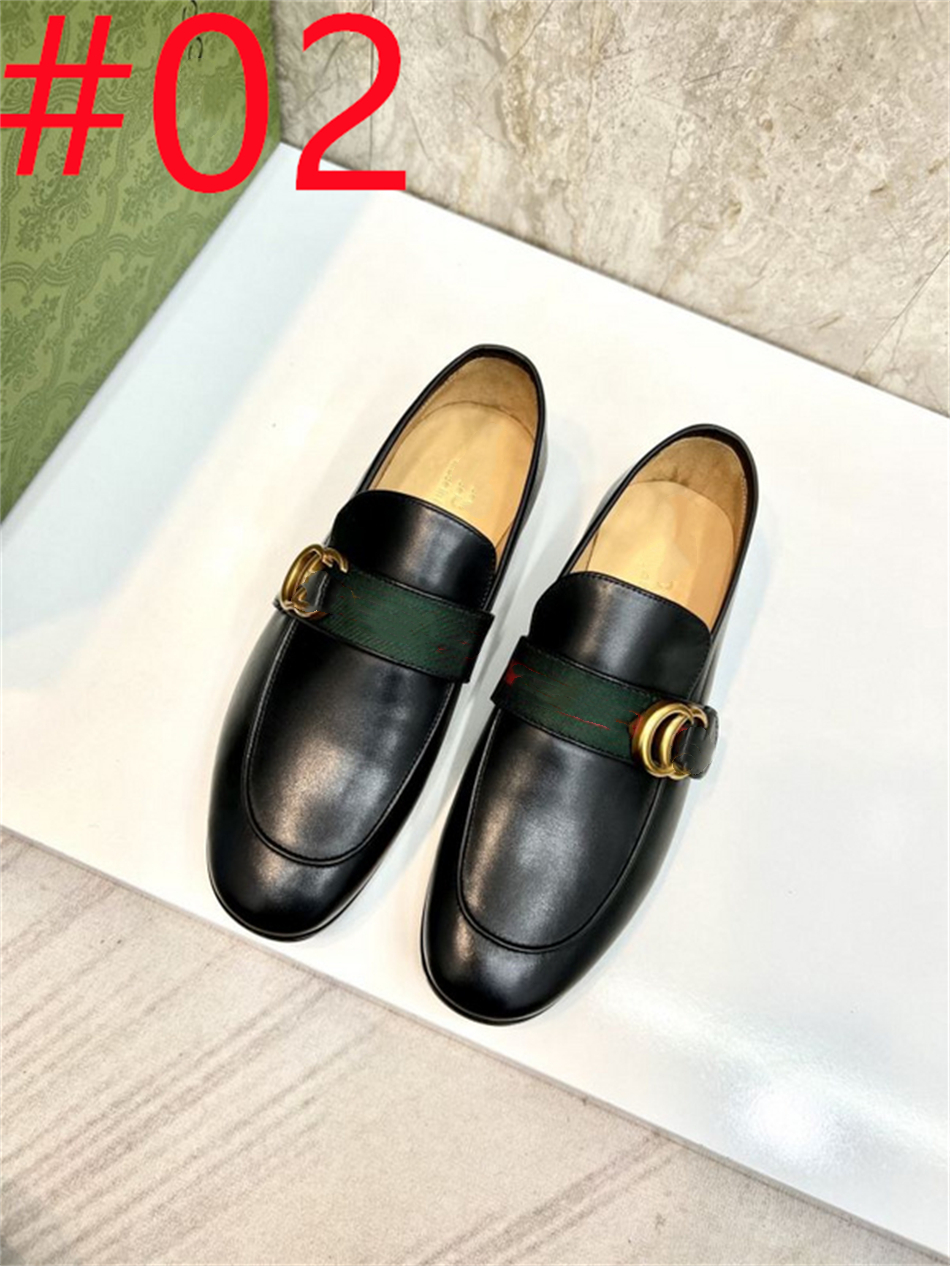 Haute qualité original 1:1 nouveau automne italien classique robe hommes chaussure en cuir formel marques de luxe chaussures pour hommes concepteur bureau sans lacet Oxford chaussures pour hommes