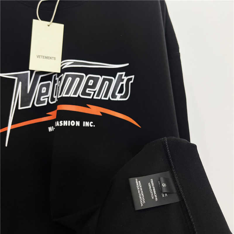 Men's T-Shirts High Quality Vetements Fashion T-shirt Men Unicorn Vetements Women T Shirts Slightly Oversize VTM Short Sleeve Men Clothing