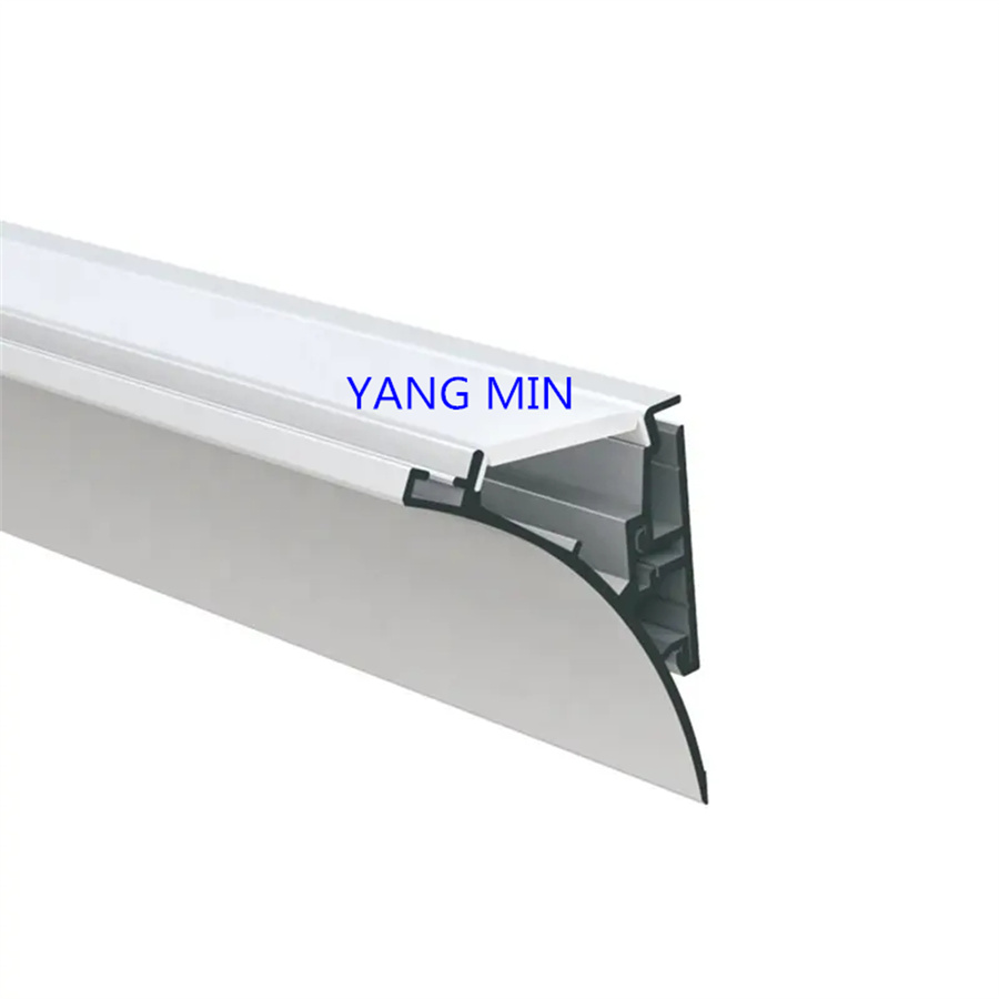 1.5m/pcs Customized LED Aluminum Profiles With Bidirectional Light Output and Wall Washing Without Ceiling