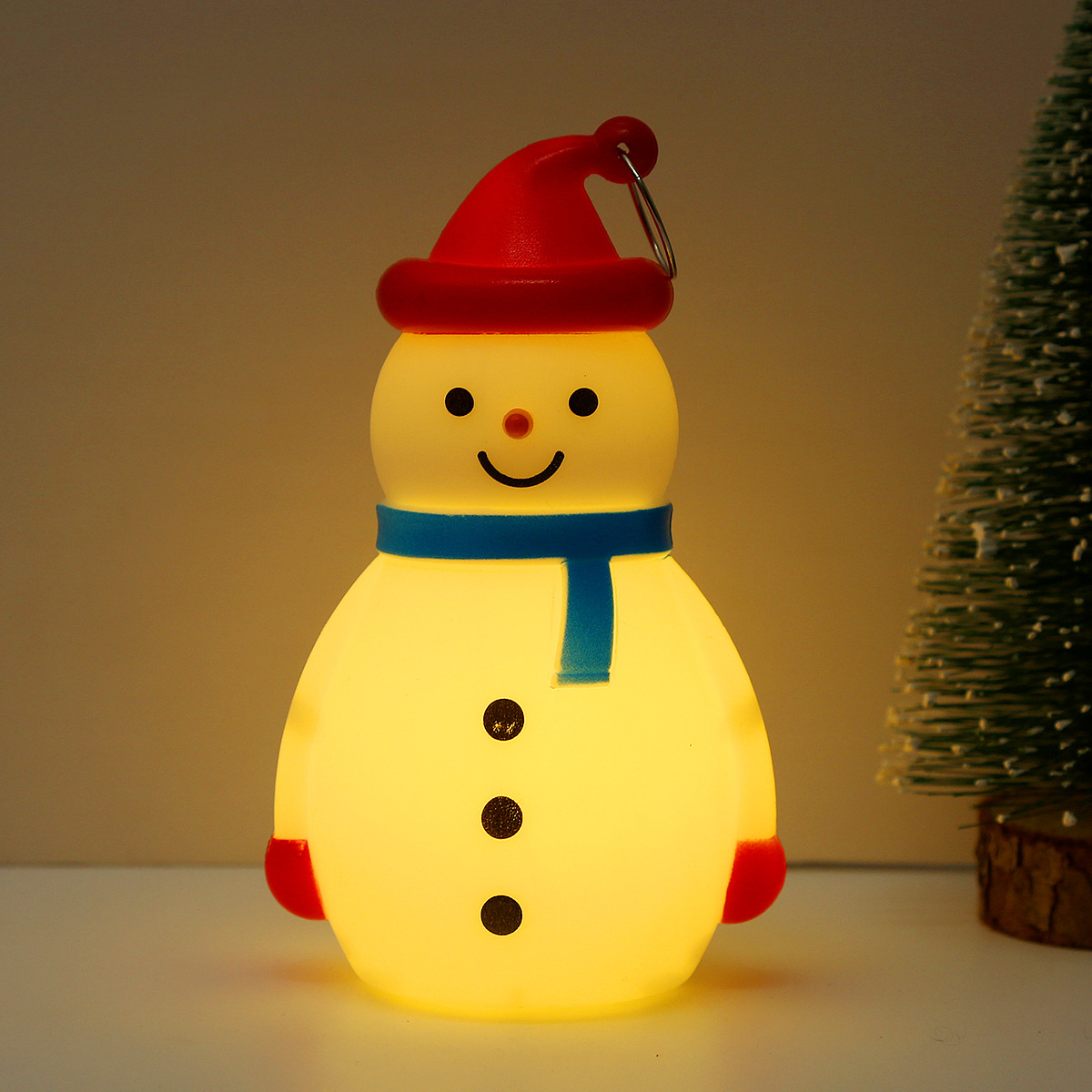 Frohe Weihnachten Bäume Ornament Hängende Dekorationen Tragbare Kleine Nachtlampe Für Kinder YX-661