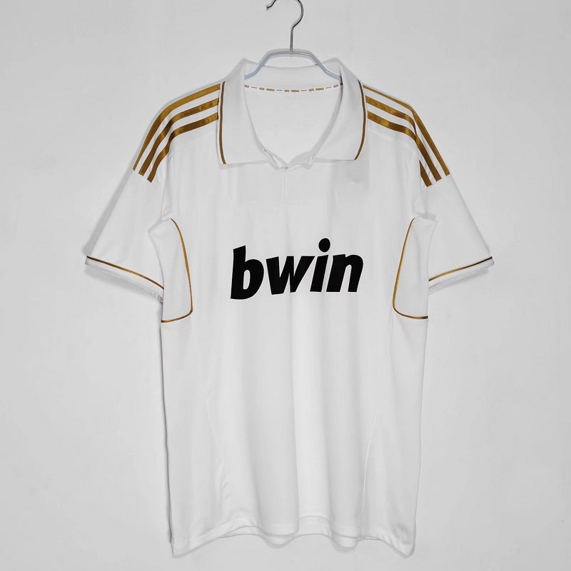 Maglia da calcio retrò da casa del Real Madrid da 19-20 anni