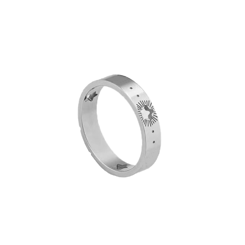 Fashion Band Ring 925 Silverringar för kvinnor Bröllopsringar Män Designer Trendiga smyckesbredd 4mm 6mm4148153