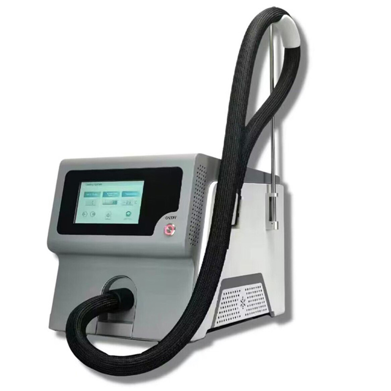 Skin Cooling System Machine For Laser Treatments -20°C Cold Pain Treatment Therapy Beauty Equipment