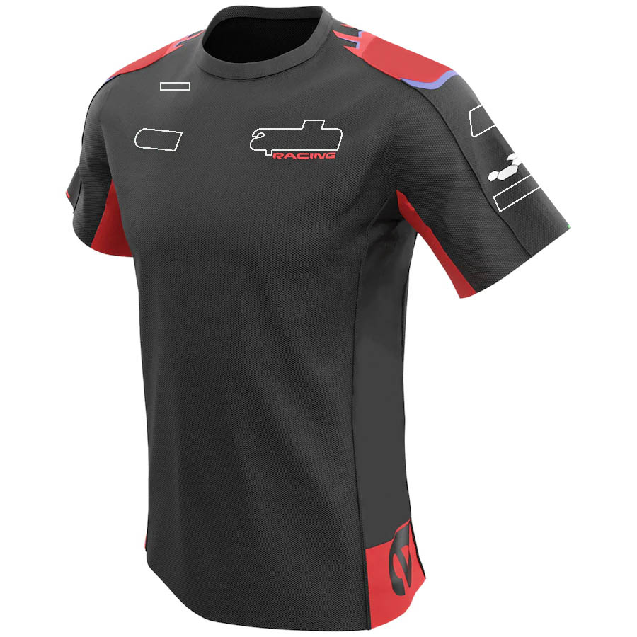 2023 Moto Racing Team Polo T-shirt New Motocross Jersey Summer Motorcycle off-road Men's Casual Polo Shirt Loose Quick Dry Top