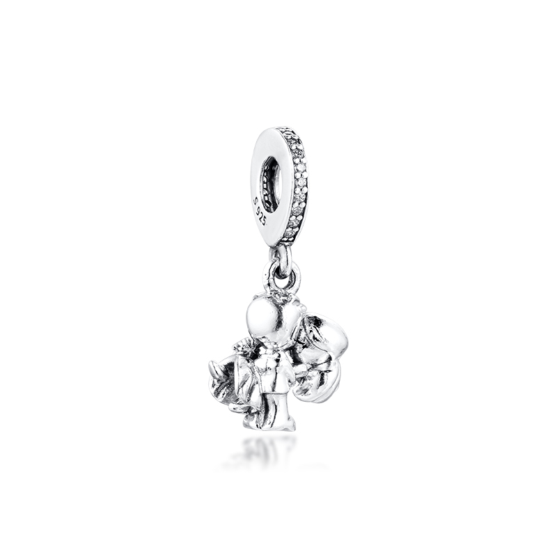 Coppia sposata ciondola charms perline originali creazione di gioielli gioielli in argento sterling 925 bracciali adatti collana fai da te le donne gi8943415