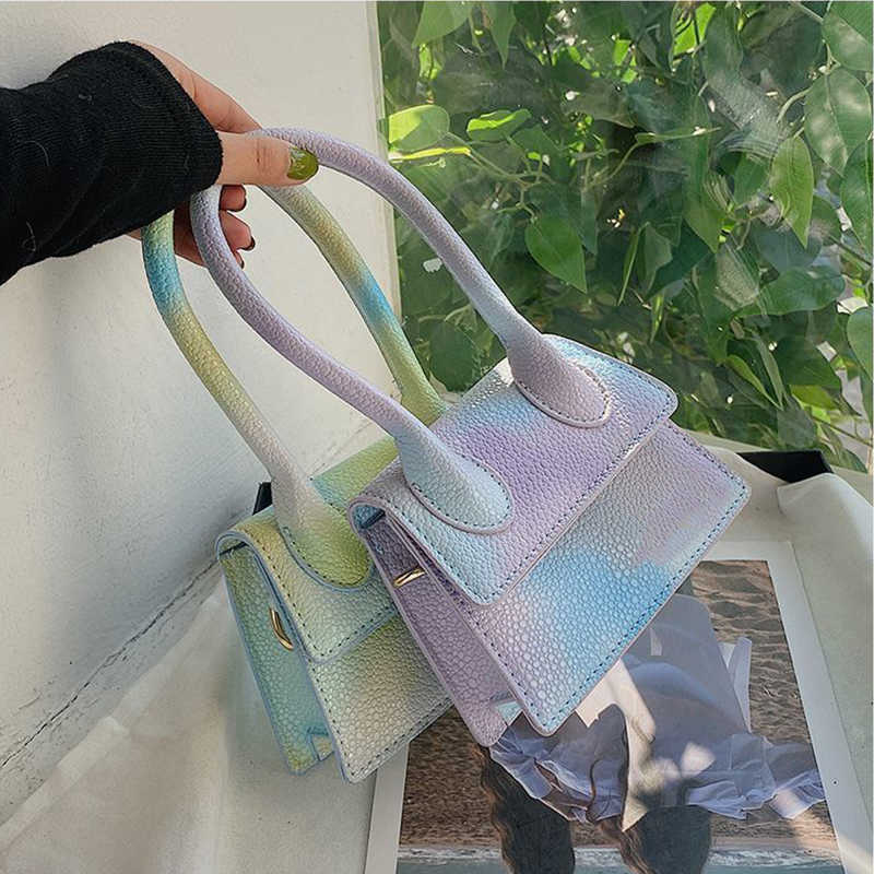 Mode Mini Bunte Umhängetaschen Stern Stil Perle Muster Handtasche Designer Cross Body Nette Mädchen Tasche Klassische Weibliche Geldbörsen 230830