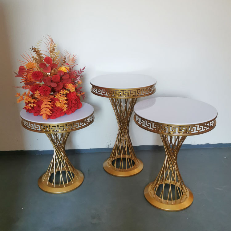 Nuovo piedistallo cilindrico rotondo Display Art Decor Cake Rack Plinti Pilastri decorazioni di nozze fai da te Vacanze