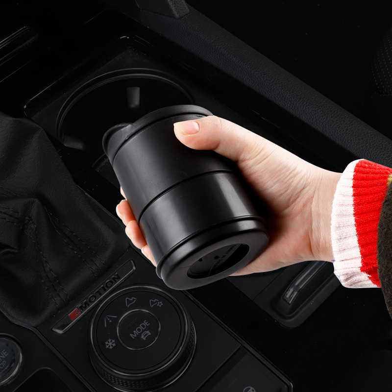 1st Portable Car AshTray Garbage Coin Storage Cup Container Cigar Ash Tray Car Styling Universal Size Car Cup Holder Universal HKD230901