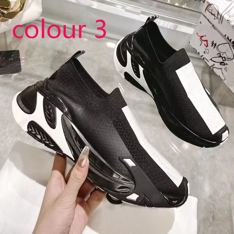 platform gym Casual shoes women Travel leather lace-up Trainers diamond sneaker Letters men Thick bottom SHoes woman designer shoe lady sneakers size 35-42-45 With box