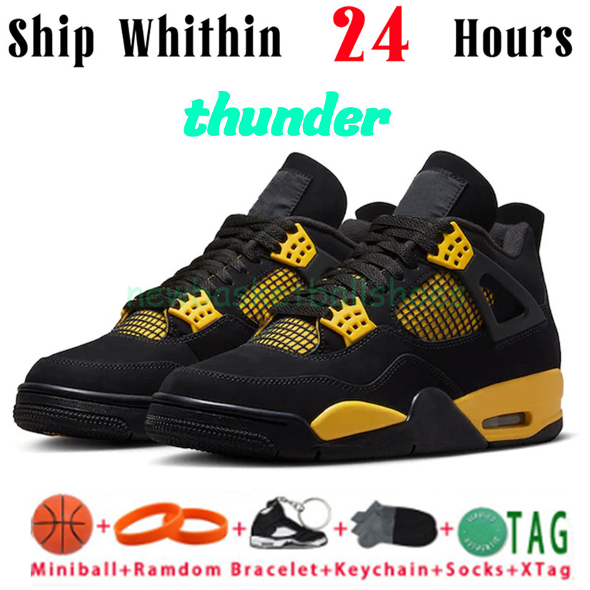 Basketball Shoes Men Sneakers Women Trainers University Blue Red Thunder Tour Yellow Black Cat White Oreo Bred Fire Red Shimmer Pure Money Cool Grey Designers 4S 4