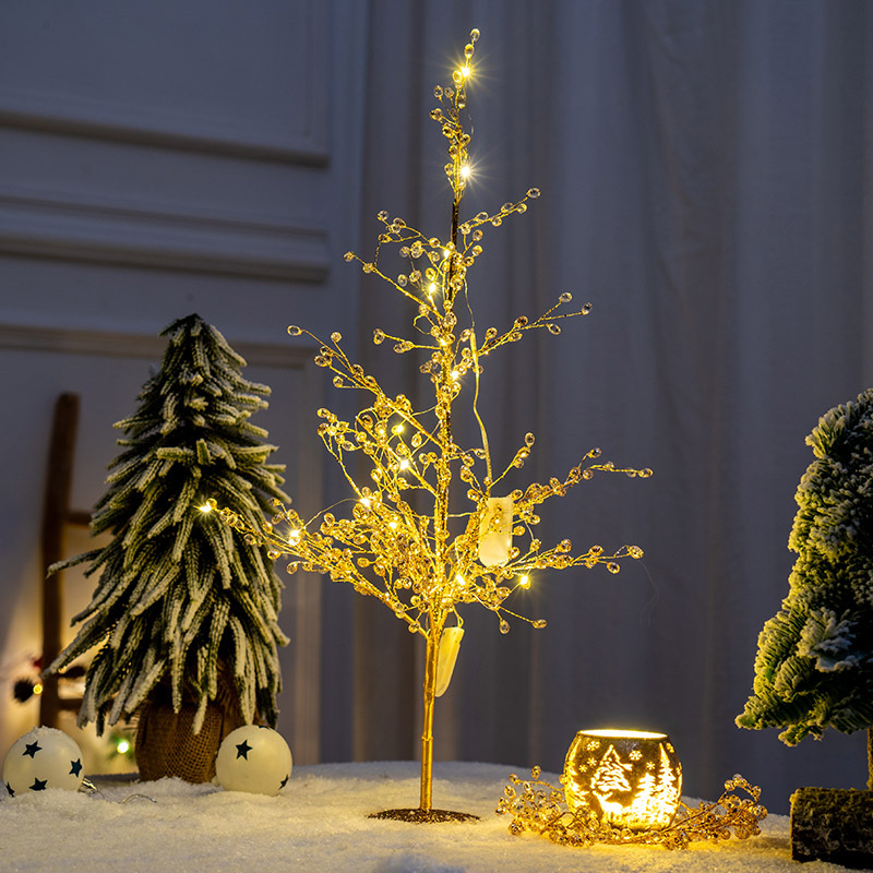 Albero di Natale luminoso Layout del centro commerciale del negozio di casa di Natale Decorazioni natalizie