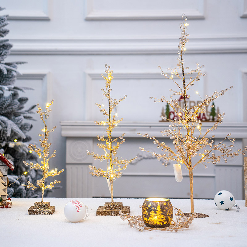 Albero di Natale luminoso Layout del centro commerciale del negozio di casa di Natale Decorazioni natalizie