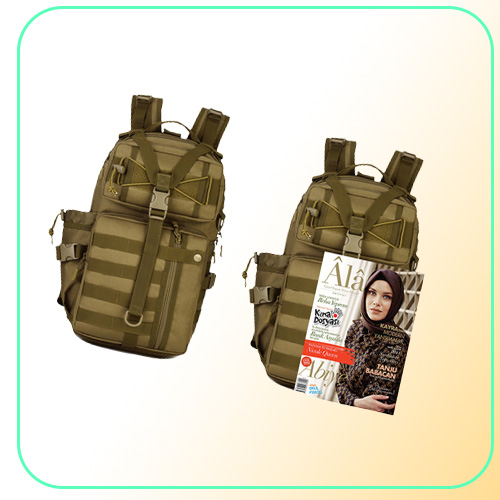 30l uomini zaino tattico Backpack impermeabile alle spalle dell'esercito Rucksuck Hunting Camping Mulle Escuissima Borsa da viaggio escursionistica XA39D 2205121698672