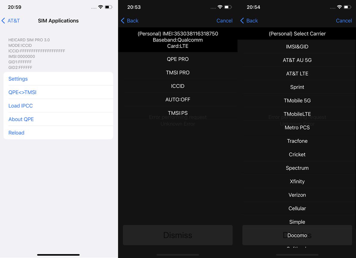 Heicard A V3.0 Chips QPE GEVEY PRO TURBO SIM för iPhone 6-XR IOS16.x