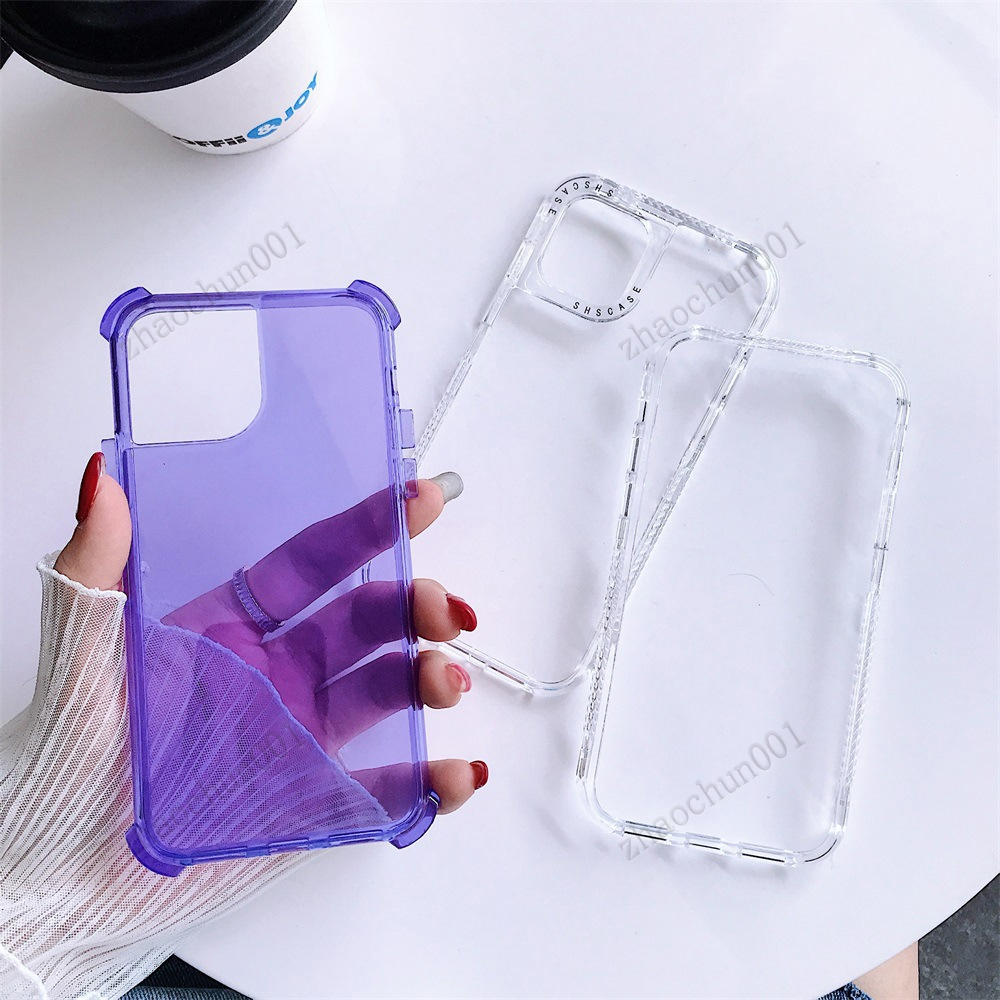 Defender Cases Clear Cover 3inFrame TPU With Airbags for iPhone14 13 12 SamsungS22 Xiaomi