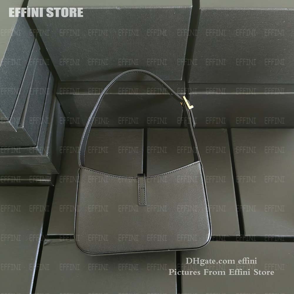 LE5A7 HOBO Designer Okseltassen Originele echt lederen handtassen Portemonnees Dames Luxe Mode De Tote Onderarmschoudertas LE 5 A 7 Groothandel met stofzak