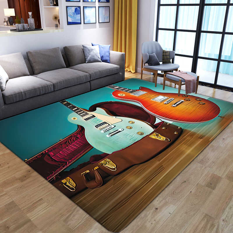 Artistic Musical Piano 3D Print Carpets for Living room Bedroom Decor Bedside Sofa Area Rugs Soft Flannel Home kitchen Floor Mat HKD230829