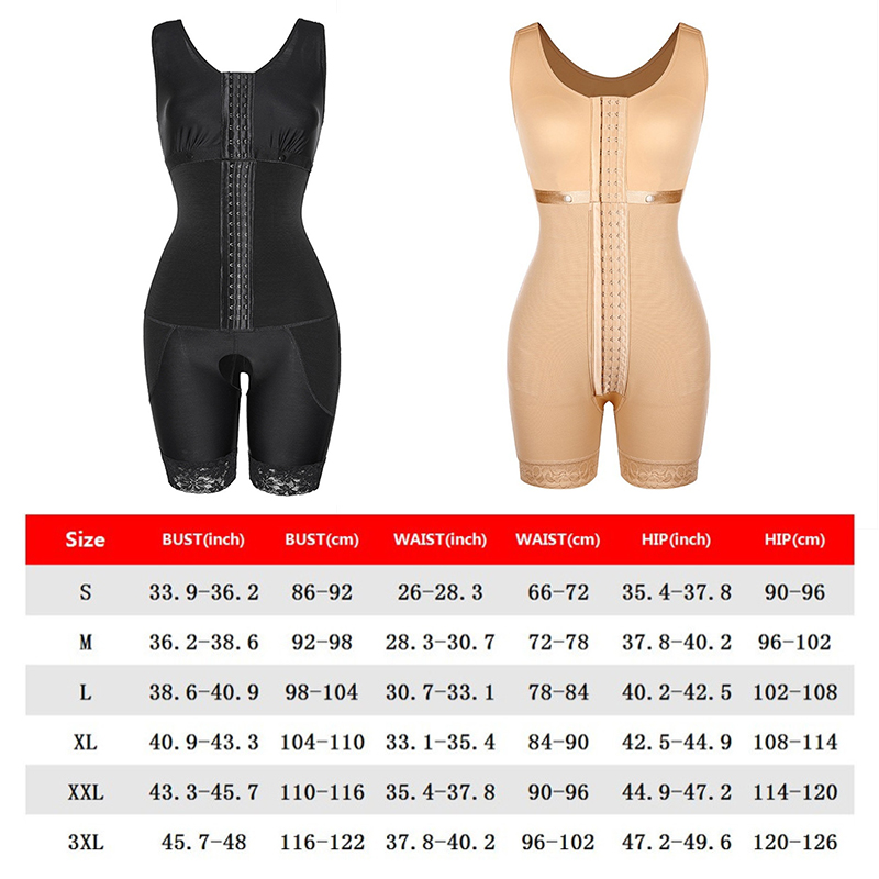 Bodysuits para mulheres lingerie sem costura plus size mulheres fajas colombianas shapewear colombiano faja espartilho modelador de corpo