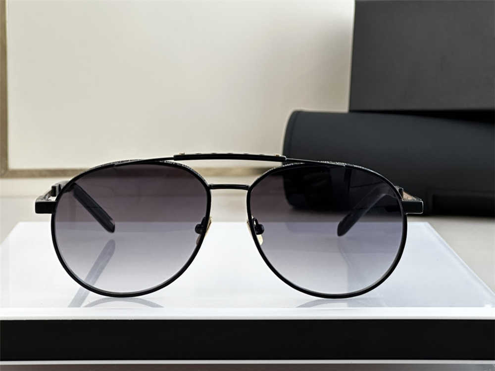 Мужские солнцезащитные очки дизайнерские бренды очки металлические овальные винтажные популярные популярные UV 400 защита золотой цвет мужчины женщины спортивные 012187u