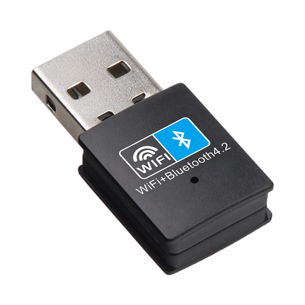 Adaptateur sans fil Bluetooth WiFi 150 Mbps Adaptateur USB Carte réseau dongle Bluetooth 2.4G RTL8723 adapté pour ordinateur portable de bureau