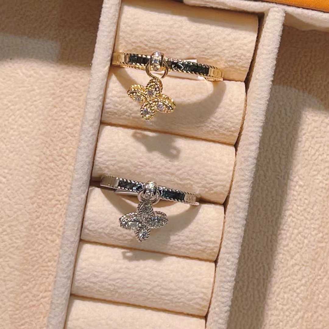 Ringos de cluster Ringos de declaração de festa de flores de luxo anéis de pilha para mulheres casamento cubic ziron cz casamento dubai ringue de dedo de noiva J1967 G230228