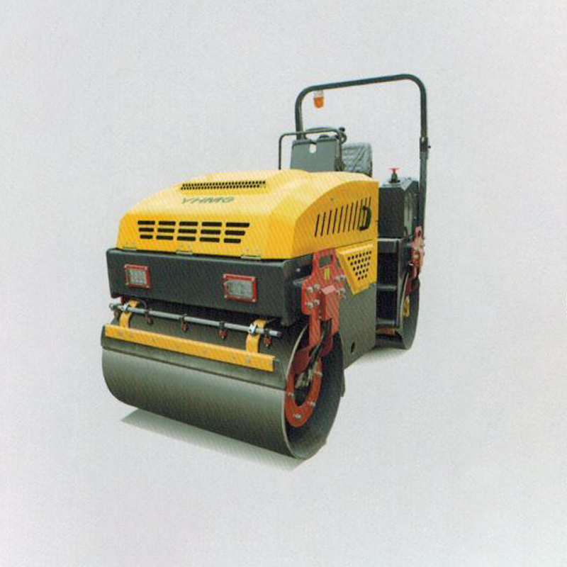 Small roller manufacturer small car double steel wheel roller asphalt paving roller