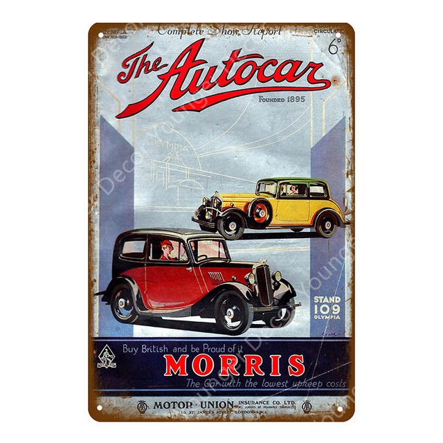 Vintage DAD'S GARAGE Garage Plaque en métal Outils d'entretien Plaque en métal de réparation de voiture Plaque en métal rétro Man Cave Décoration murale en métal Décoration artistique personnalisée Taille 30X20CM w02