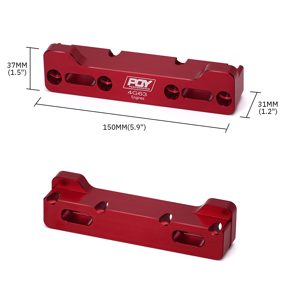 PQY Racing - Ferramenta de compressor de mola de válvula de alumínio para Mitsubishi Eclipse / Talon / Evo 8/9 4G63 Motor PQY -VSC04