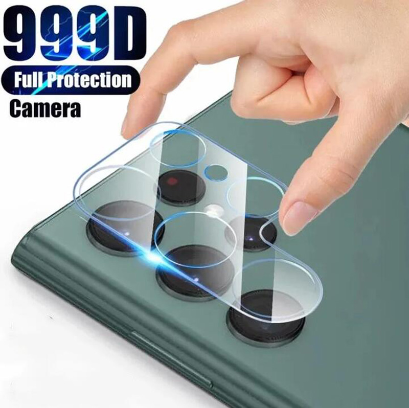 Full Cover Phone Camera Lens Tempered Glass 9H HD Clear protector for Samsung Galaxy S23 Plus S22 Ultra S21 FE