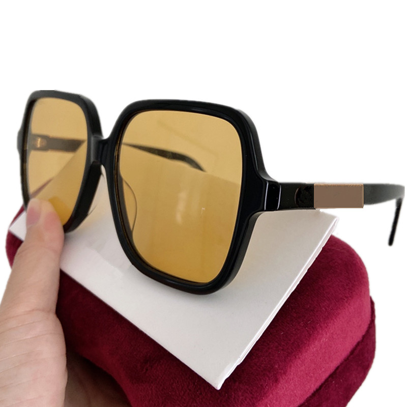 NOWE DES LUXURY BIGRIM SUN SUN SUV400 FOR WOMEN WALLY Plan Plan Square Black Frame HD Gradient obiektyw 891159-18-145 Model mody Goggles Gold Letters Fullset Case