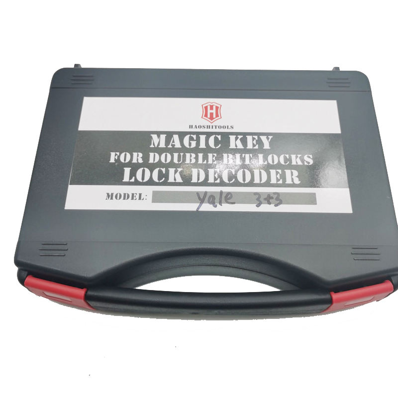 HAOSHI Automatische Magic Gate Lock Quick Lock Pick Locksmith Tool Toets Opened Yale33