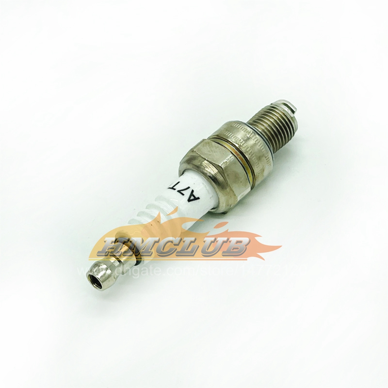 Racing Spark Plug 3 Electrode A7TC for 50cc 70cc 110cc 125cc 150cc Atv Scooter Dirt Bike Go Kart Triple Electrode