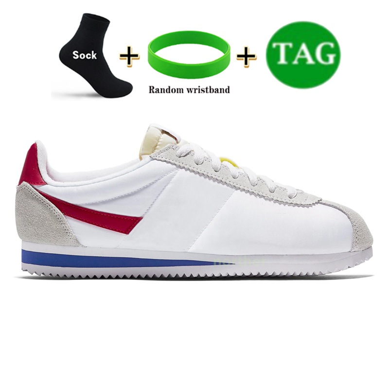 2023 Classic Cortez basic herr löparskor Forrest Gump stranger things trippelsvart Oregon vit metallic guld herr dam sportskor Designer sneakers