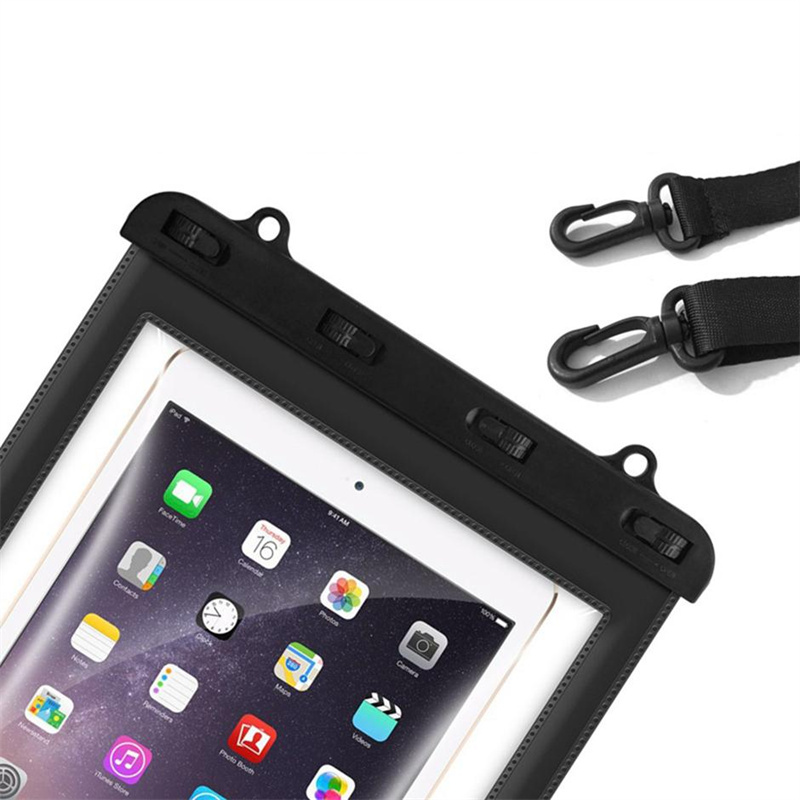 Custodia tablet da 10,5 pollici Custodia protettiva Impermeabile trasparente Touch Screen Dry Bag Borse da nuoto Ipad Kindle Samsung nuoto immersioni surf Kayak pesca