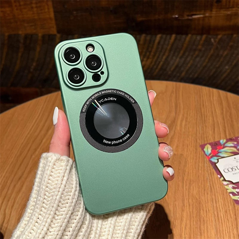 Multicolor Fashion Phone Cases Simple Magnetic Wireless Charging For iPhone 14 Pro Max Plus iPhone14 13 12 11 Shockproof Camera Lens Protective TPU Soft Back Cover