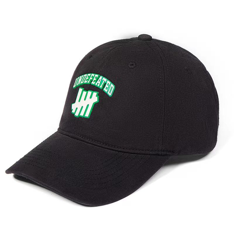 Diseñador Undefeated Casquette Fashion Street Gorra de béisbol Gorra bordada con letras de cúpula de algodón