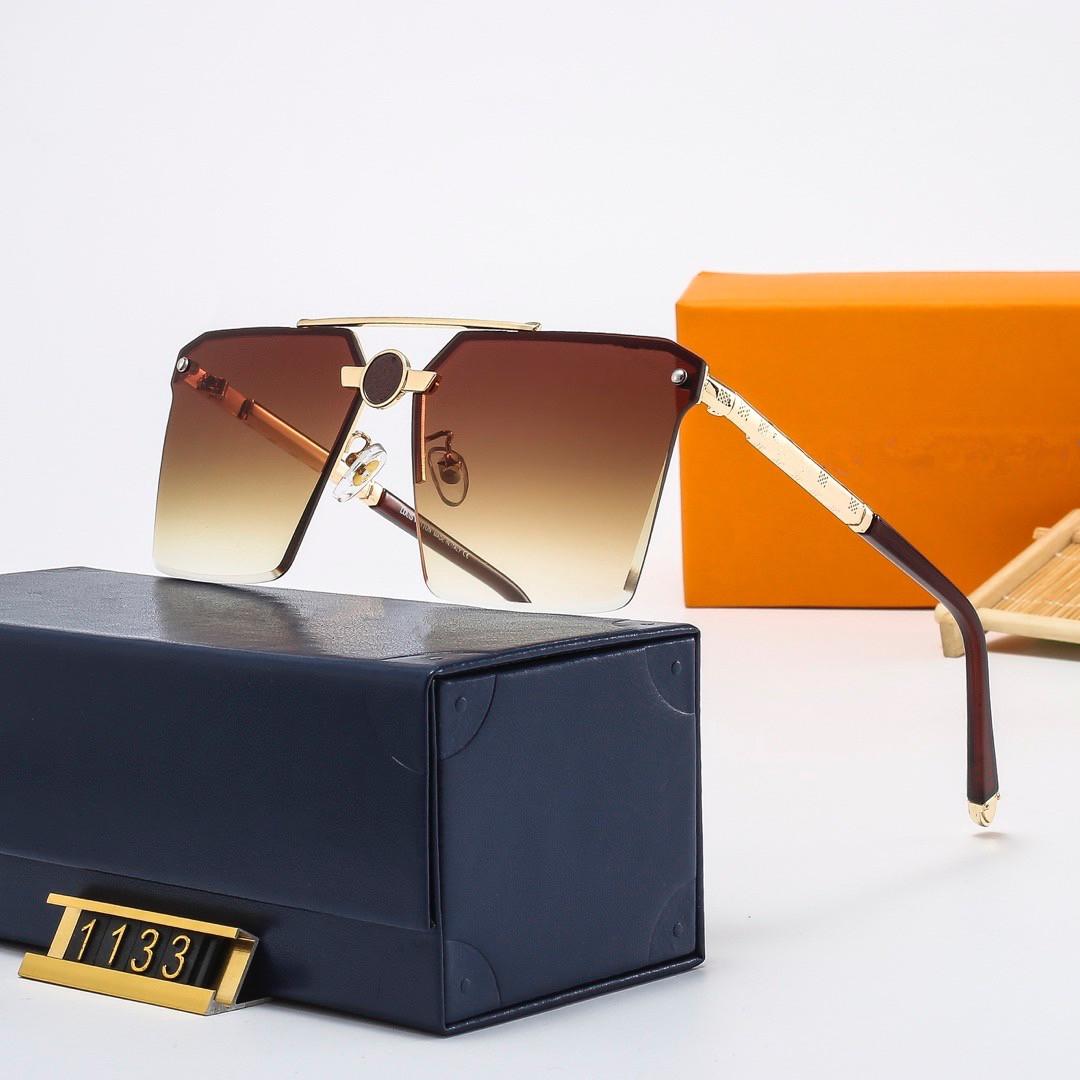 Nowe metalowe eleganckie okulary przeciwsłoneczne Trenle Masowe okulary przeciwsłoneczne dla mężczyzn i kobiet
