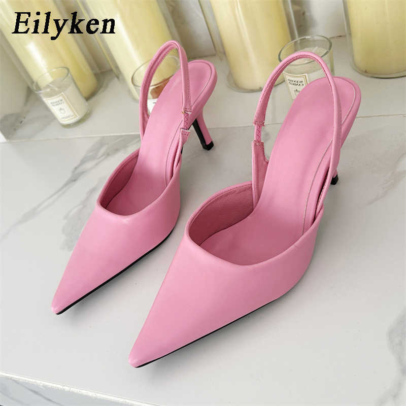 Nowa sukienka marki Pumps Kobiety Sandałowy niski obcas 6 cm Dam Fashion Modna palca palec płytkie buty buty 230302