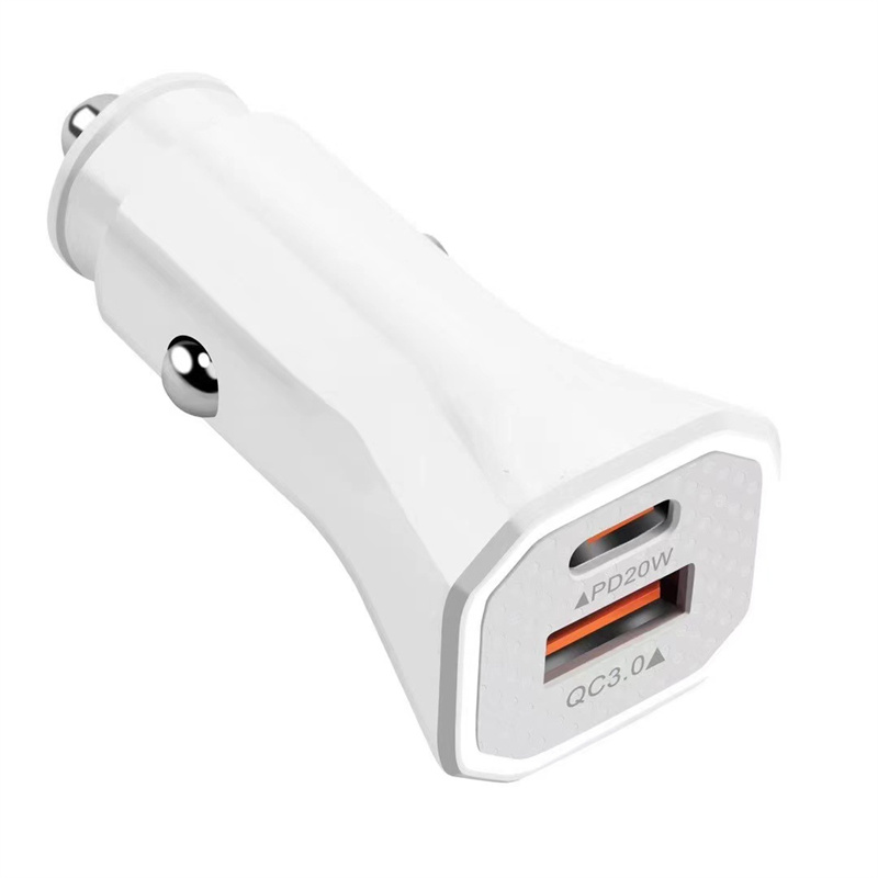 Адаптер PD Fast Car Chargers QC3.0 для iPhone 14 Pro Max 13 12 Samsung S23 Ultra S22 S21 Примечание 20 Mini Quick Car Chargers