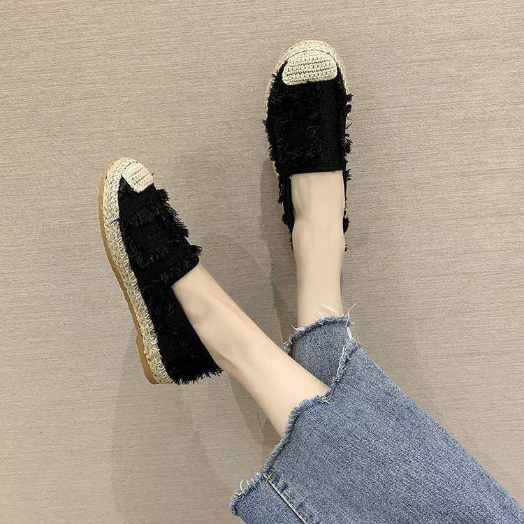 Отсуть туфли Lady Flats Balleerine Shoes Slip On Casual Women Women Canvas Loafers Обувь дышащие женские эспадрильи.