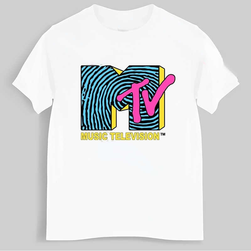 T-shirts pour hommes Vêtements pour hommes T-shirt rétro Vintage Rock Hip Hop Tv T-shirt Été Unisexe T-shirt décontracté Mtv Musique Télévision T-shirts graphiques T-shirts W0224