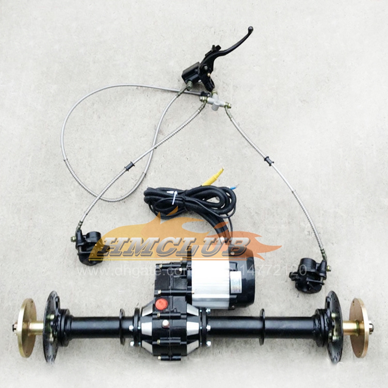 Refitting electric three wheel Differential Shaft Drive Half Shaft Rear Axle Flange 48V 1000W motor For Small Citycoco Tricycle MDJ02