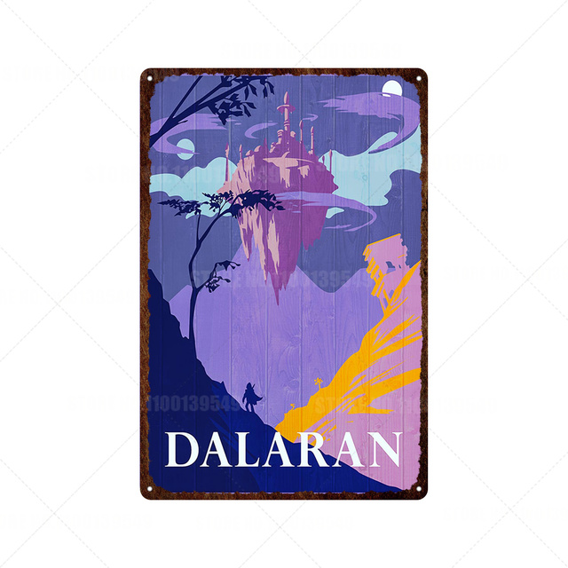 Célèbre ville paysage affiche Vintage métal étain signes Canada Toronto étain plaque rétro mur Art décor pour salon maison Plaque décor personnalisé taille 30X20CM w01