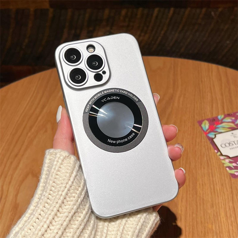 Multicolor Fashion Phone Cases Simple Magnetic Wireless Charging For iPhone 14 Pro Max Plus iPhone14 13 12 11 Shockproof Camera Lens Protective TPU Soft Back Cover