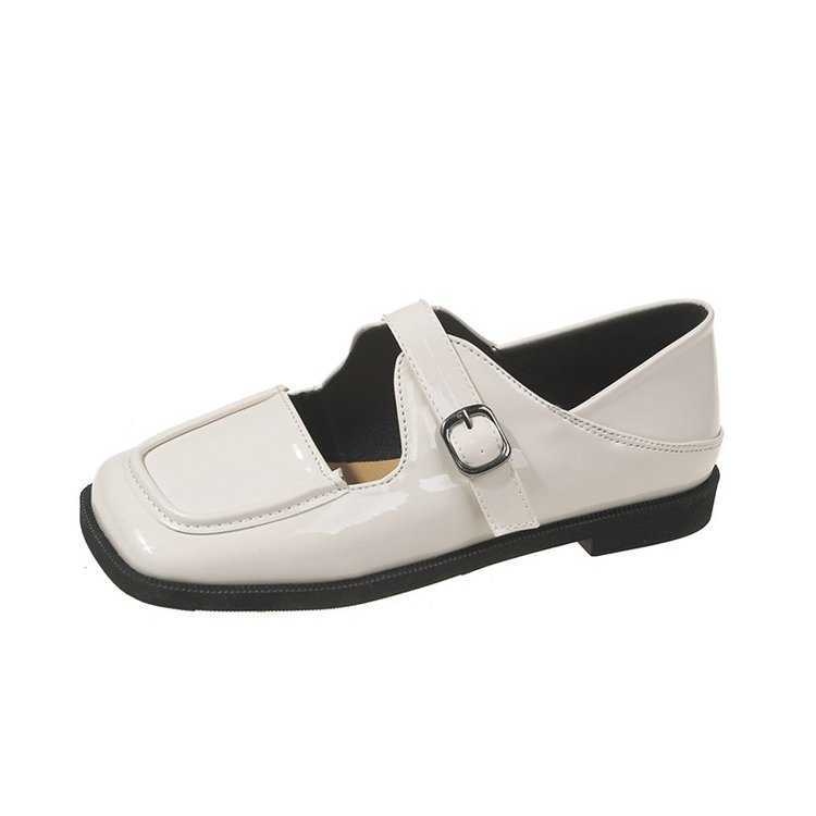 Kleding schoenen chunky platform dames flat pompen dames lederen schoenen oxford schoenen zwart wit casual dikke bodem ronde teen dames schoenen l230302